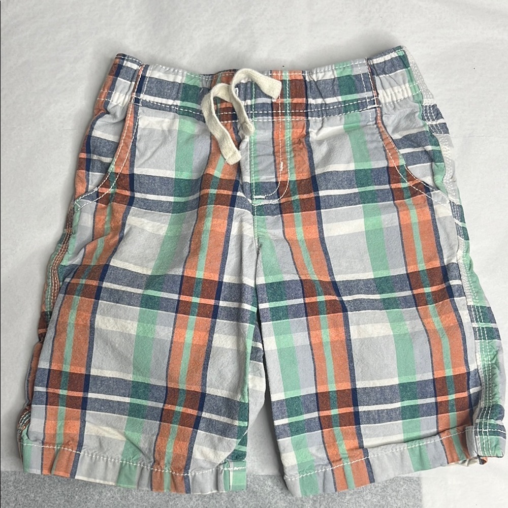 Plaid Kids Shorts